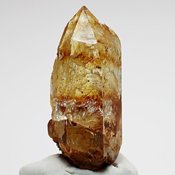 ガネッシュヒマール/ヒンドゥン産ヒマラヤ水晶原石ナチュラルポイント（全長56.3mm）(HIDG-NP0362IS)