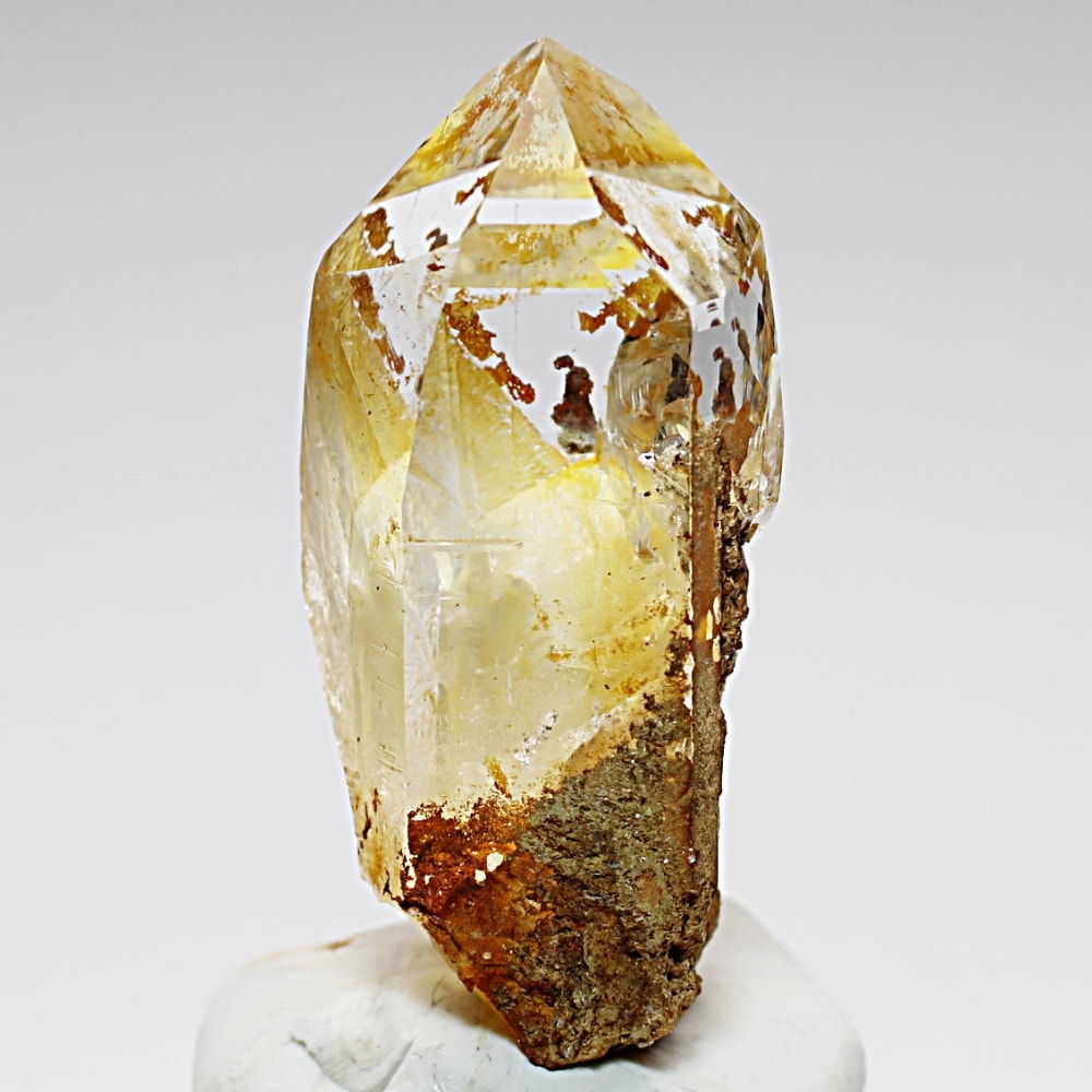 ガネッシュヒマール/ヒンドゥン産ヒマラヤ水晶原石ナチュラルポイント(全長57.9mm)-slide-0