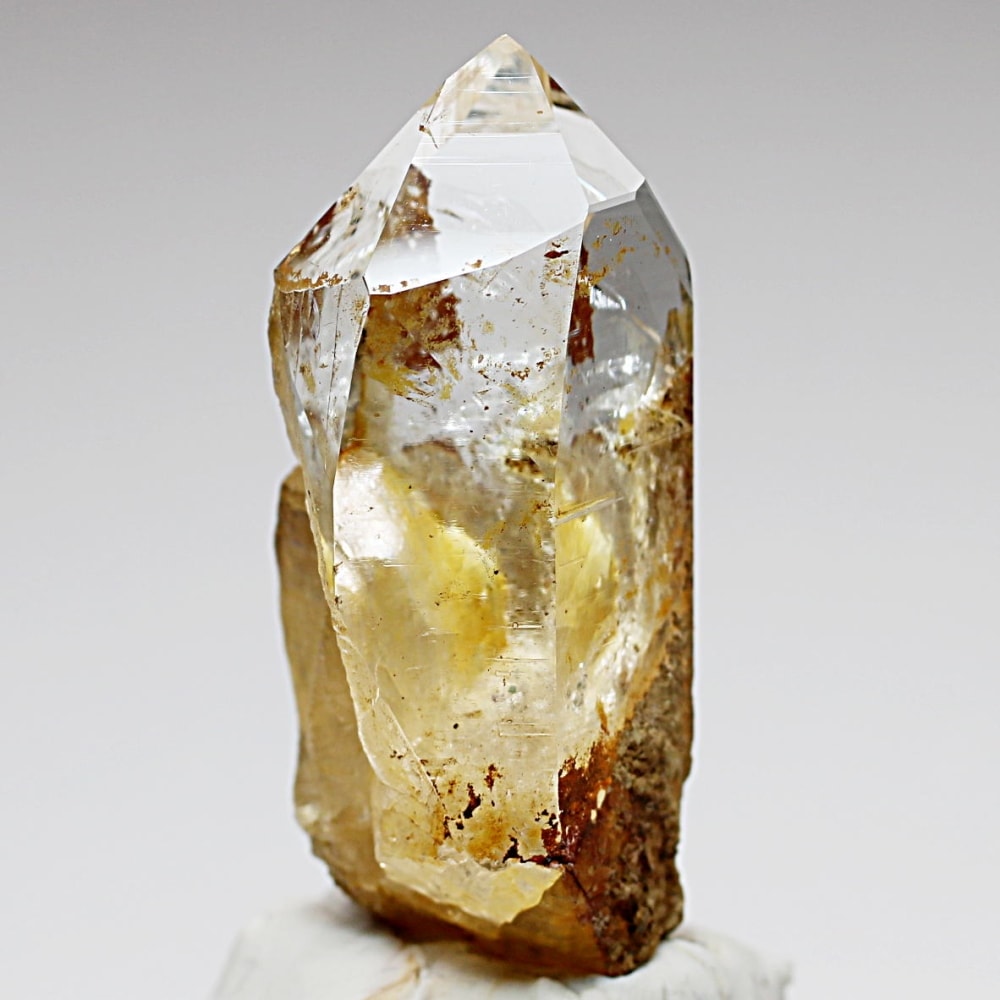 ガネッシュヒマール/ヒンドゥン産ヒマラヤ水晶原石ナチュラルポイント(全長57.9mm)-slide-5