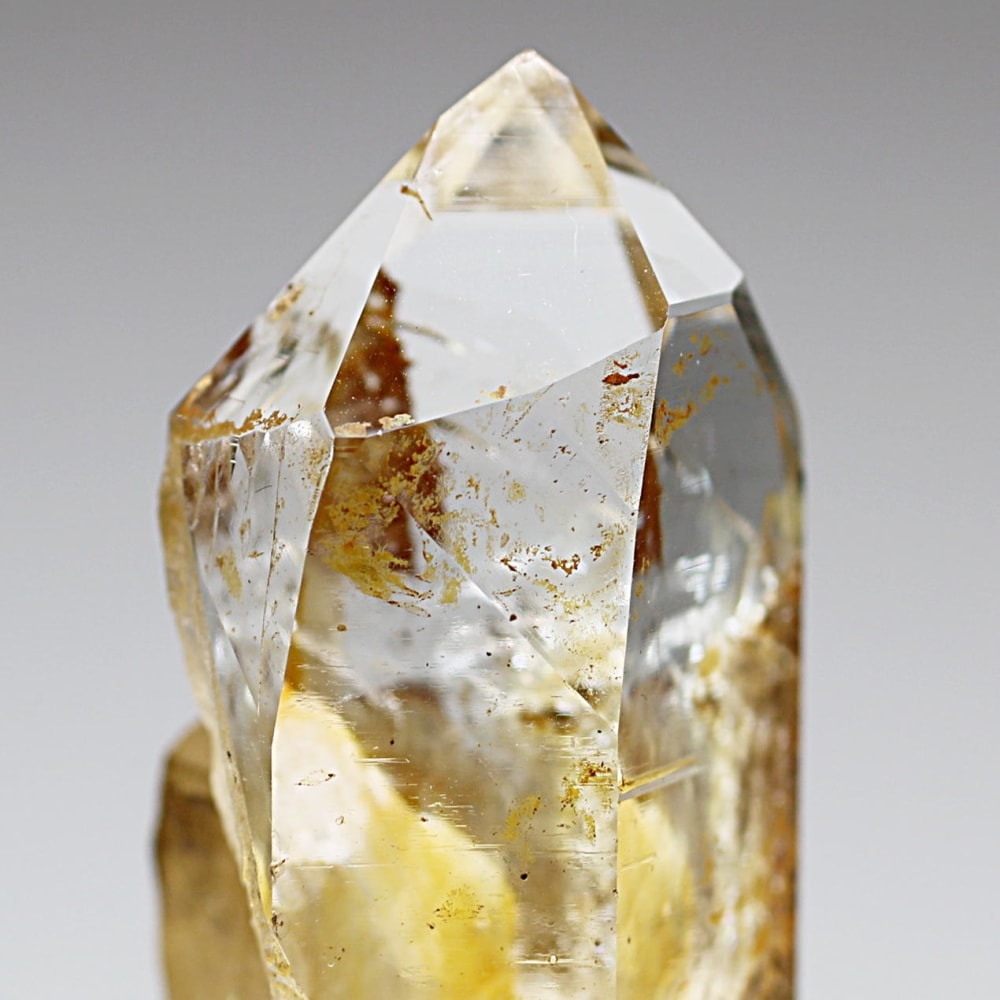 ガネッシュヒマール/ヒンドゥン産ヒマラヤ水晶原石ナチュラルポイント(全長57.9mm)-slide-8