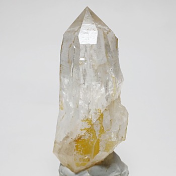 ガネッシュヒマール/ヒンドゥン産ヒマラヤ水晶原石ナチュラルポイント（全長89.6mm）(HIDG-NP1151IS)