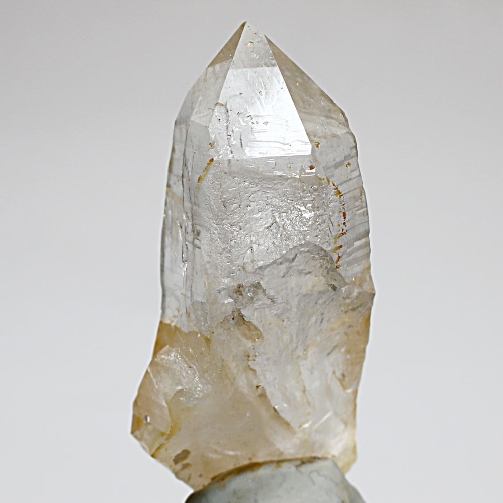 ガネッシュヒマール/ヒンドゥン産ヒマラヤ水晶原石ナチュラルポイント(全長89.6mm)-slide-2