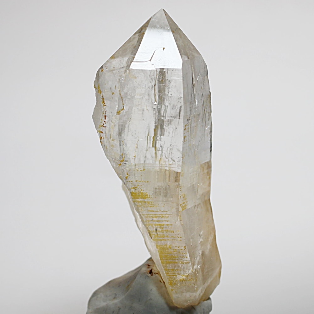 ガネッシュヒマール/ヒンドゥン産ヒマラヤ水晶原石ナチュラルポイント(全長89.6mm)-slide-4