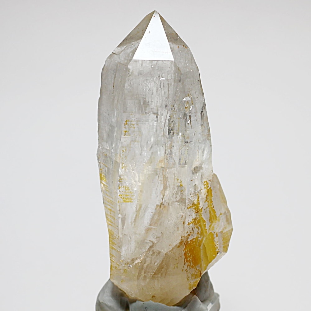 ガネッシュヒマール/ヒンドゥン産ヒマラヤ水晶原石ナチュラルポイント(全長89.6mm)-slide-5