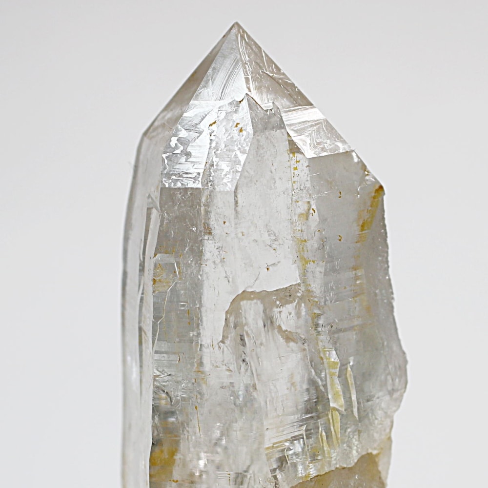 ガネッシュヒマール/ヒンドゥン産ヒマラヤ水晶原石ナチュラルポイント(全長89.6mm)-slide-6