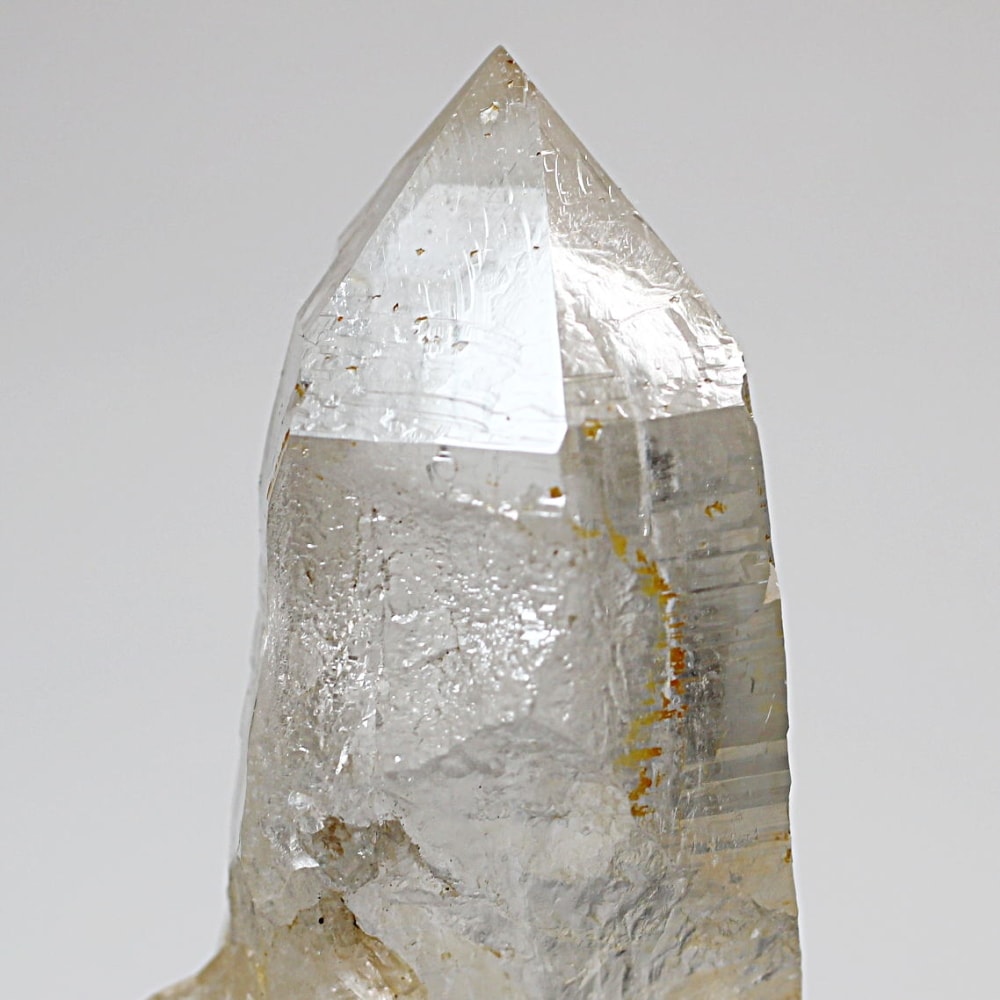 ガネッシュヒマール/ヒンドゥン産ヒマラヤ水晶原石ナチュラルポイント(全長89.6mm)-slide-7