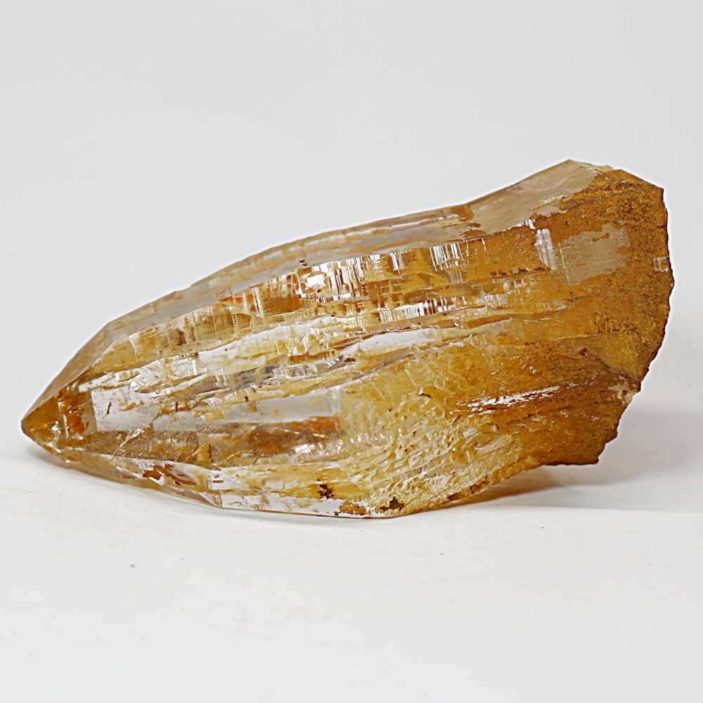 ガネッシュヒマール/ヒンドゥン産ヒマラヤ水晶原石ナチュラルポイント(全長80.7mm)-slide-0