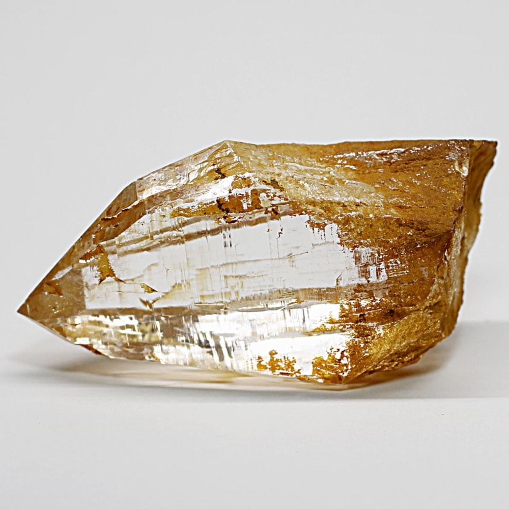 ガネッシュヒマール/ヒンドゥン産ヒマラヤ水晶原石ナチュラルポイント(全長80.7mm)-slide-2