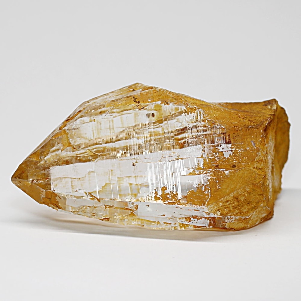 ガネッシュヒマール/ヒンドゥン産ヒマラヤ水晶原石ナチュラルポイント(全長80.7mm)-slide-4