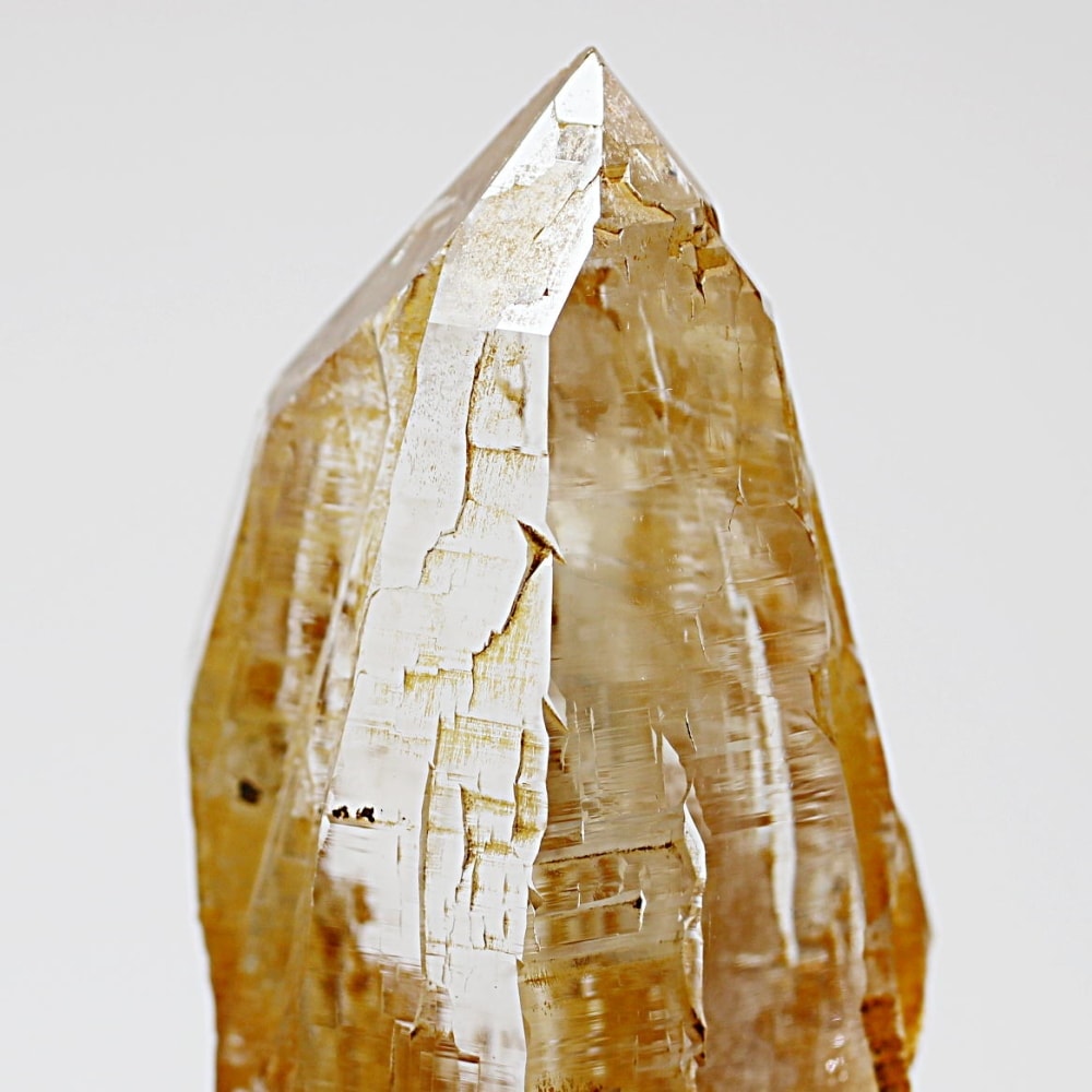 ガネッシュヒマール/ヒンドゥン産ヒマラヤ水晶原石ナチュラルポイント(全長80.7mm)-slide-6