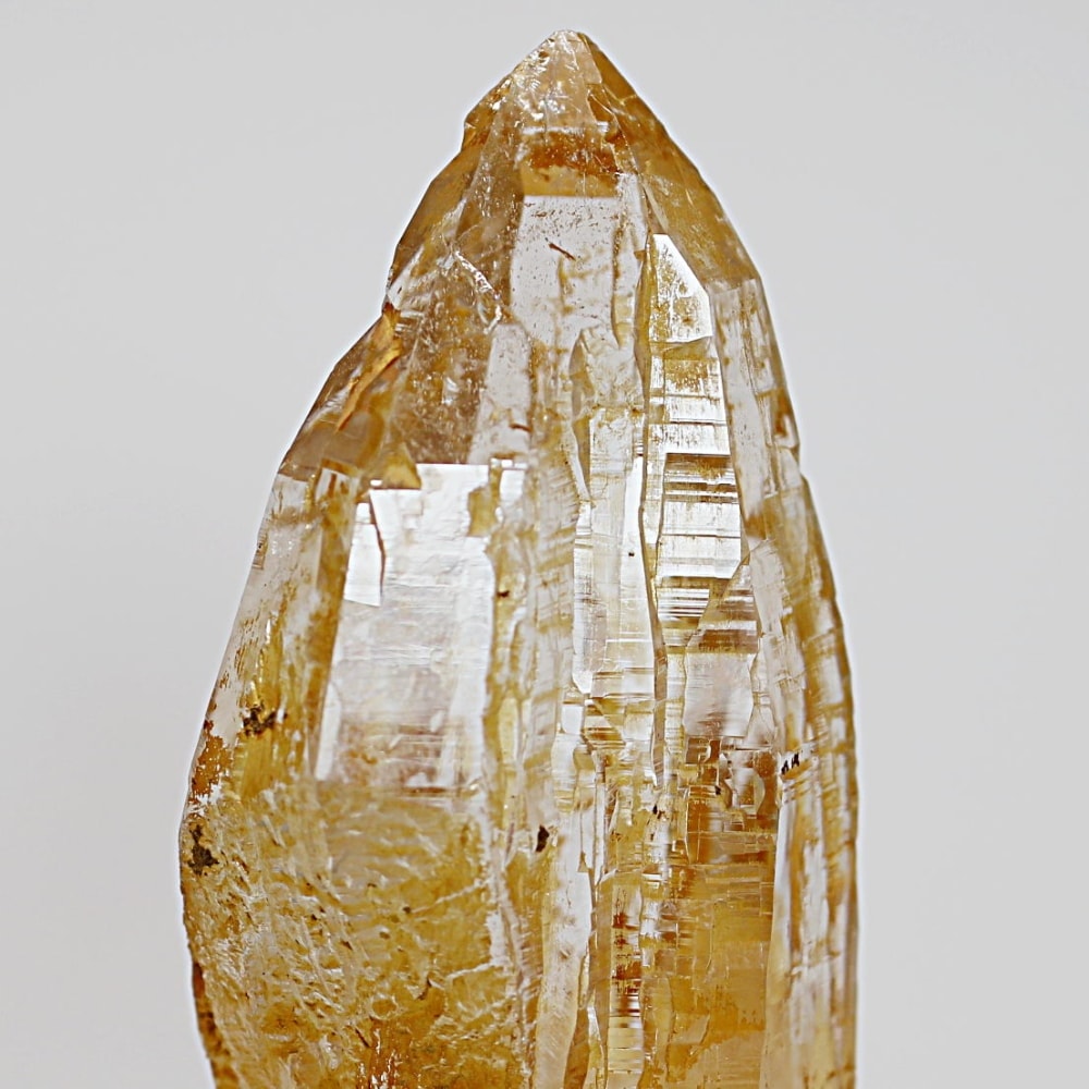 ガネッシュヒマール/ヒンドゥン産ヒマラヤ水晶原石ナチュラルポイント(全長80.7mm)-slide-8