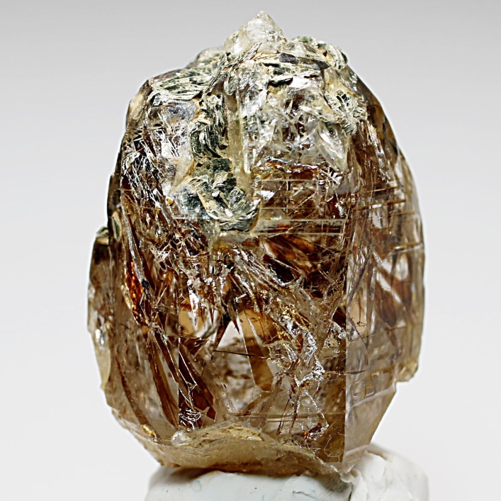 ガネッシュヒマール/ヒンドゥン産ヒマラヤ水晶原石ナチュラルポイント(全長59.0mm/マイカ共生)-slide-1