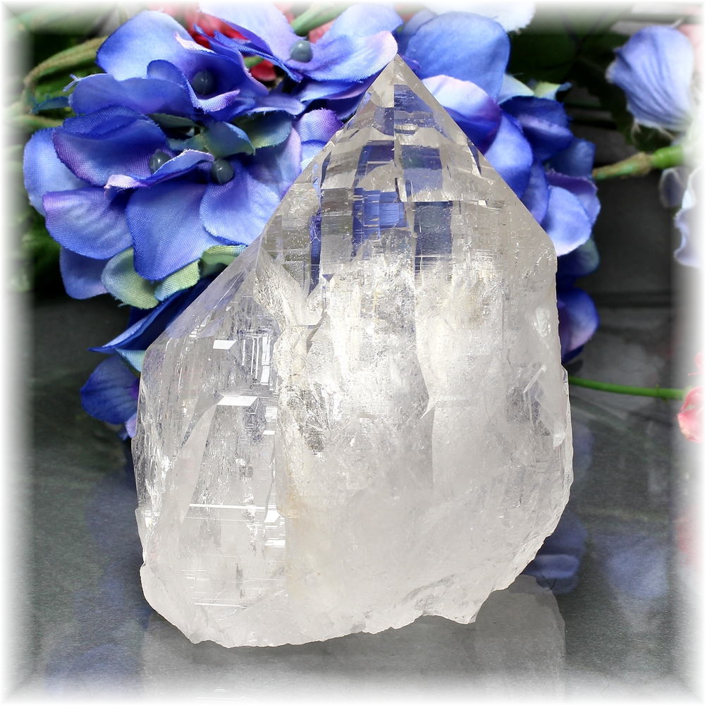 [インド・マニハール産]ヒマラヤ水晶クラスター/原石(MANIHAAR-QUARTZ-CL107IS) | 天然石・パワーストーン