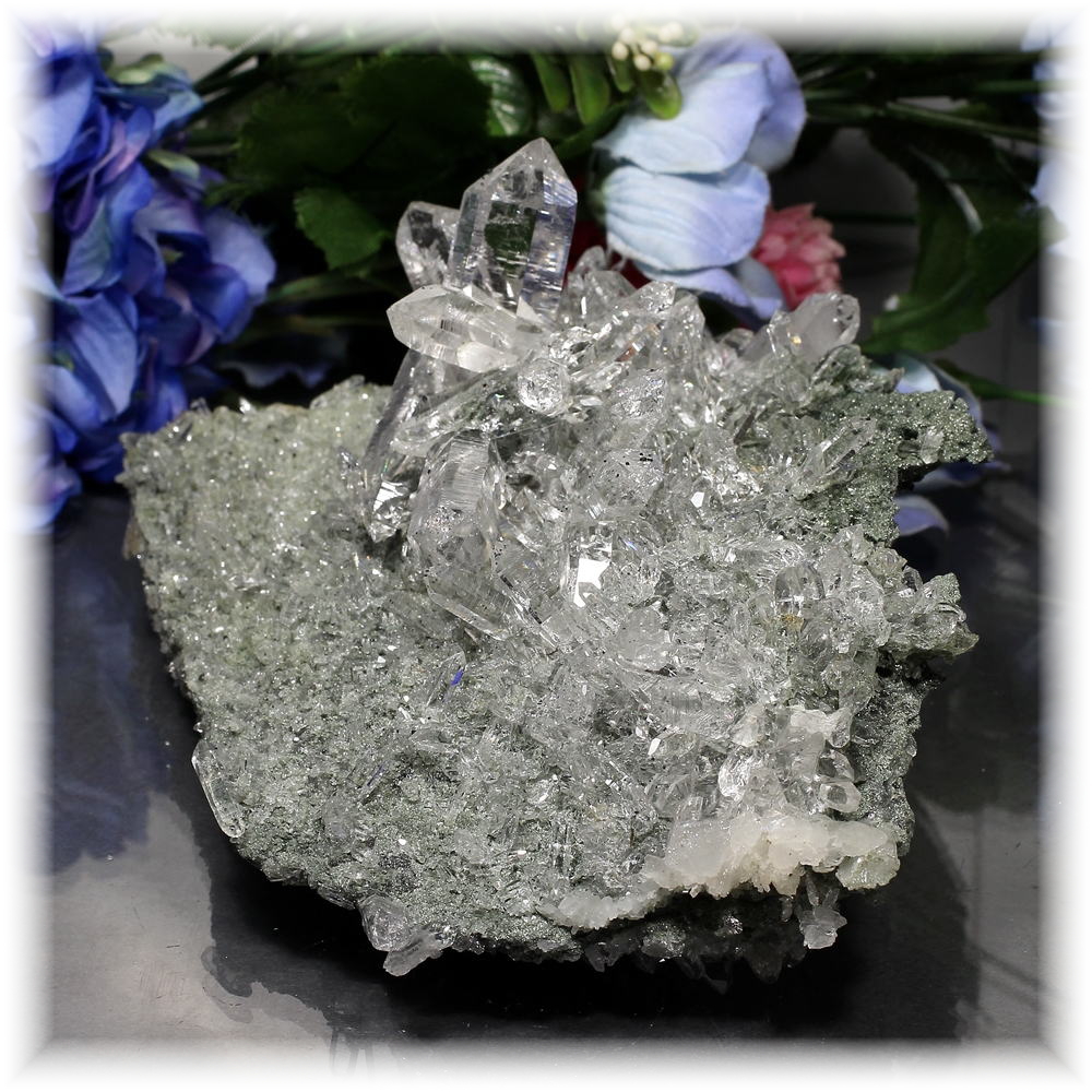 [トップクォリティ]マニハール産ヒマラヤ水晶クラスター/原石（型番MHC-109）