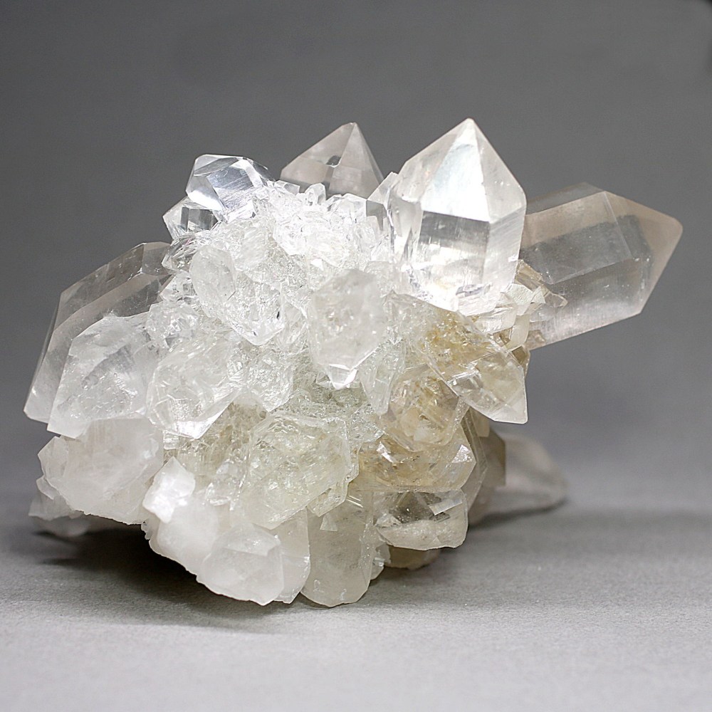 置物極上品質ヒマラヤマニカラン水晶クリスタルクラスター2148g天然石原石