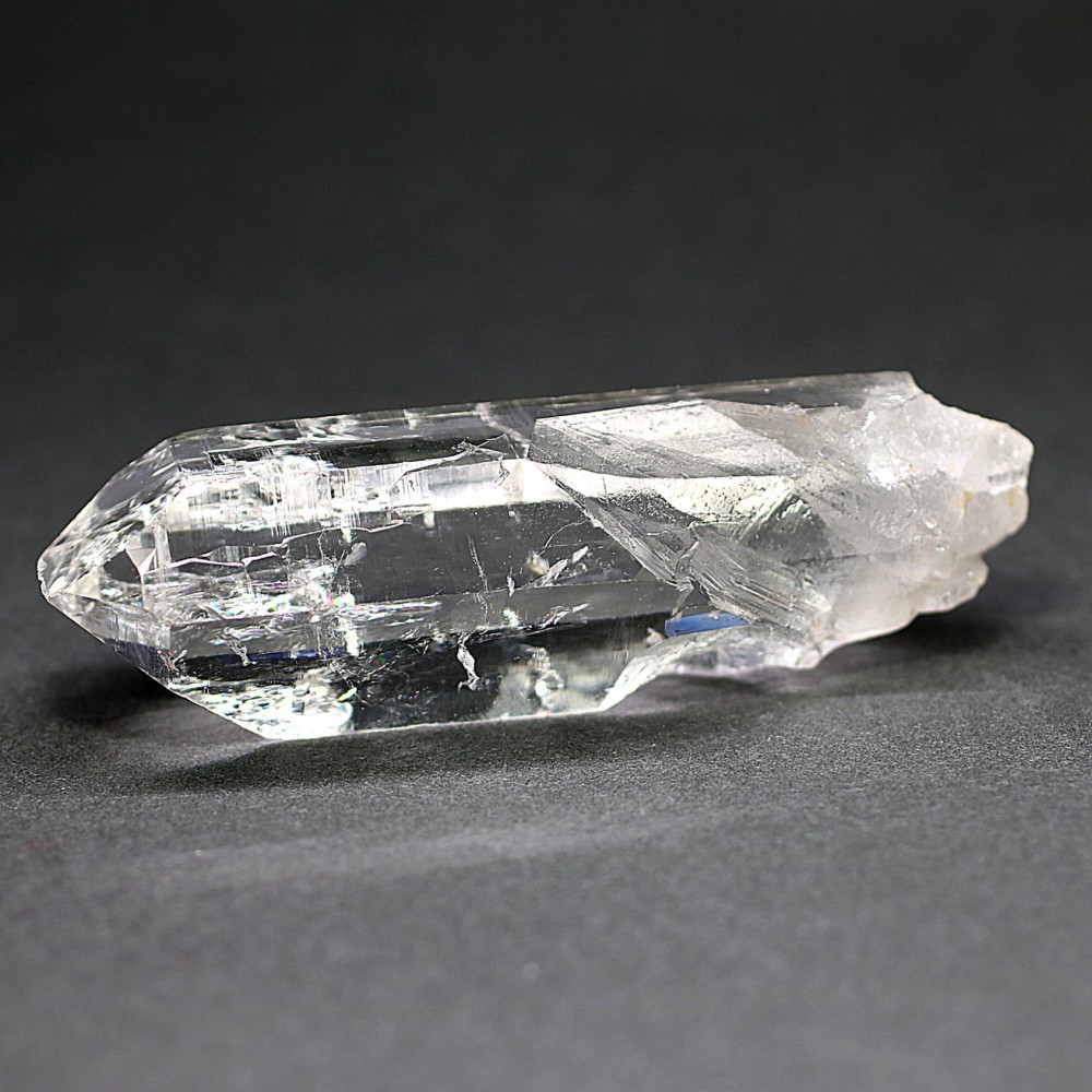 [激レア・トップクォリティ]インド/マニカラン産ヒマラヤ水晶原石ナチュラルポイント（超透明）