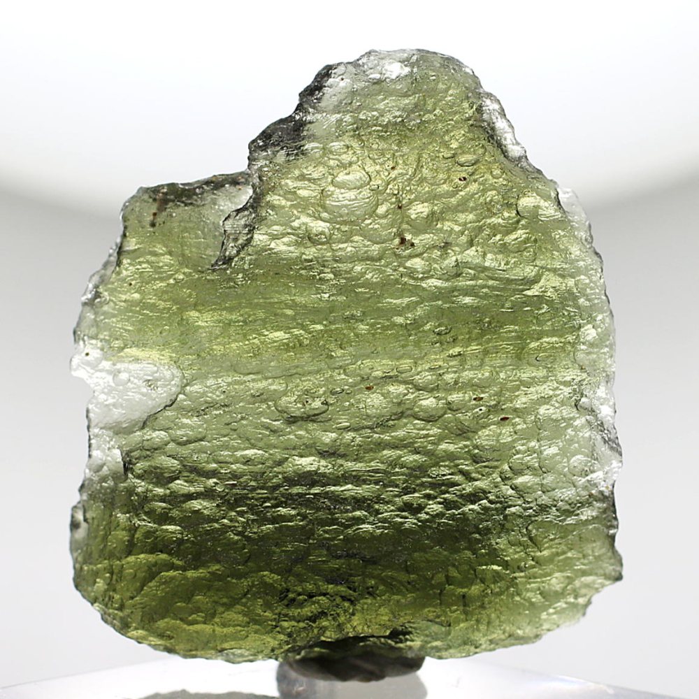 高品質・チェコ共和国産]天然モルダバイト原石(MOLDA-RF067IS