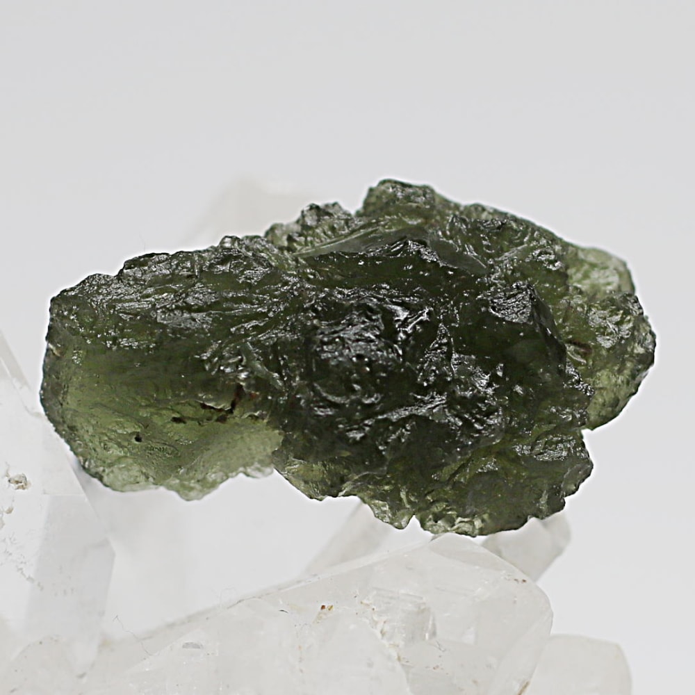 [高品質+・チェコ共和国産]天然モルダバイト原石（6.6g）