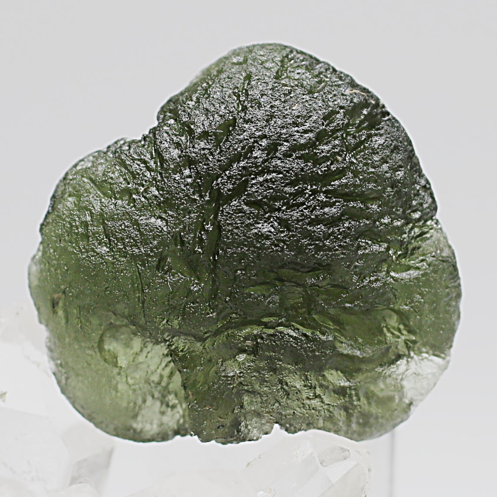 [高品質+・チェコ共和国産]天然モルダバイト原石（12.6g）