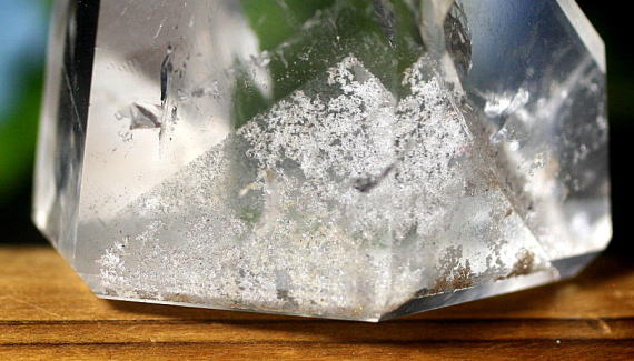 ブラジル産]ファントム水晶ポリッシュポイント(PHANTOM-131) | 天然石 