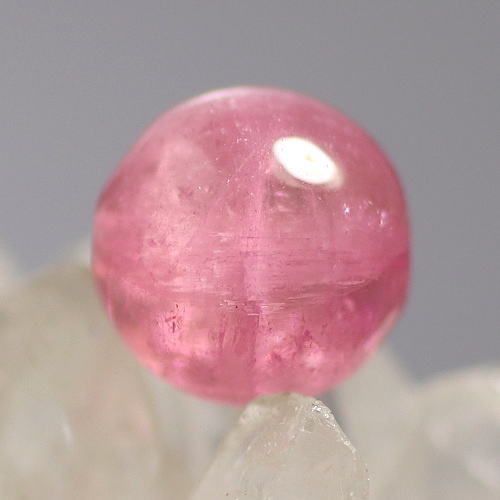 高品質]ピンクトルマリン1粒売り（8mm）(pt-tubu-is16) | 天然石 