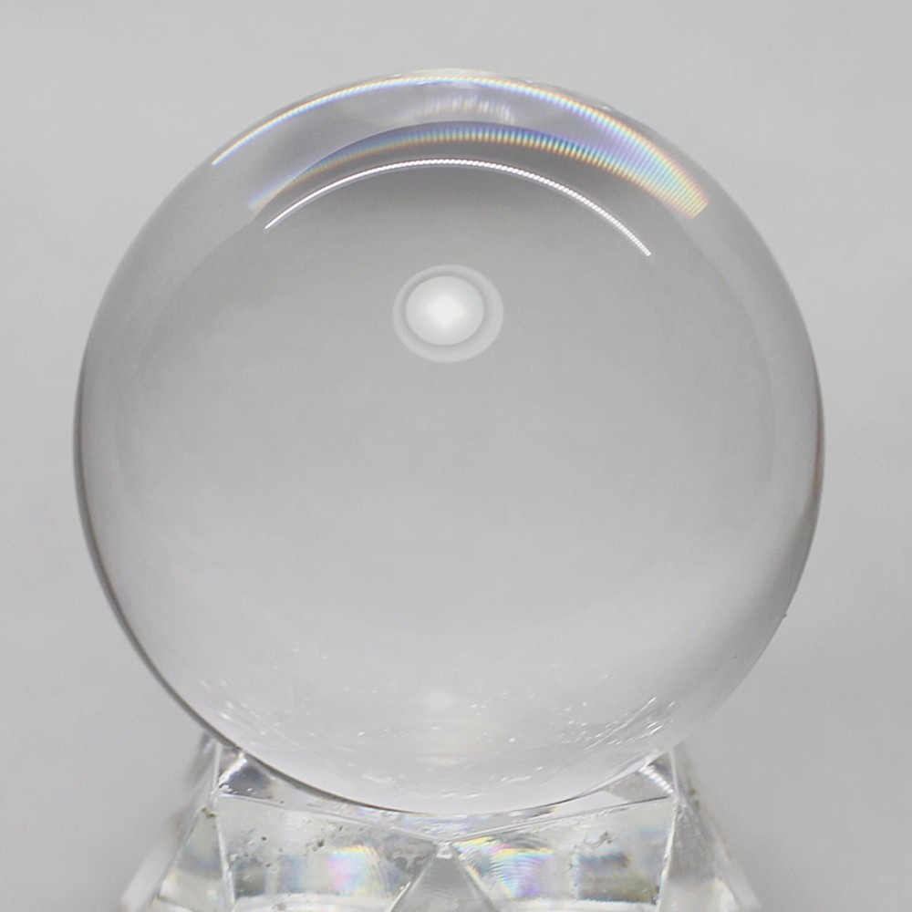 ブラジル産]天然無垢本水晶玉/丸玉/スフィア（直径33.7mm）(QUARTZ