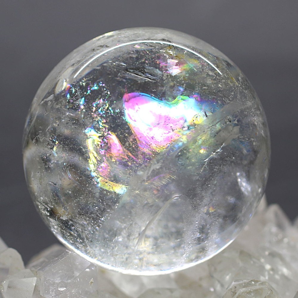 最大クーポン 特大‼️ブラジル産 アイリスクォーツ 水晶玉