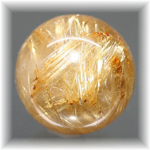 ゴールドルチルクォーツ丸玉/スフィア(RUTILESPHERE-6018IS) | 天然石