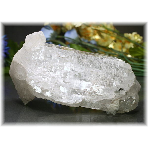 パキスタン/スカルドゥー産]ヒマラヤ水晶原石ナチュラルポイント（チューブインクルージョン）(SKARDU-HIMALAYAQUARTZ871IS)  天然石・パワーストーン Infonix（インフォニック）