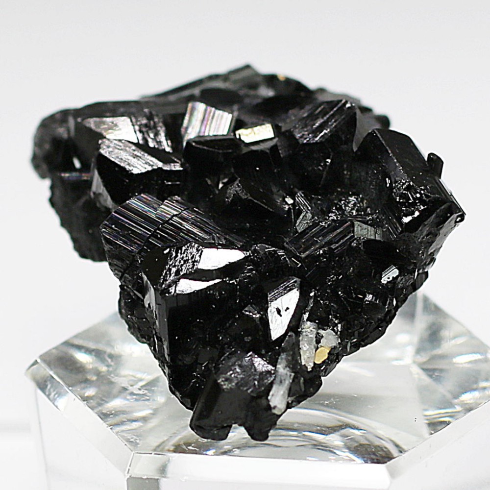 ブラックトルマリン原石 ショールトルマリン 鉱物標本-