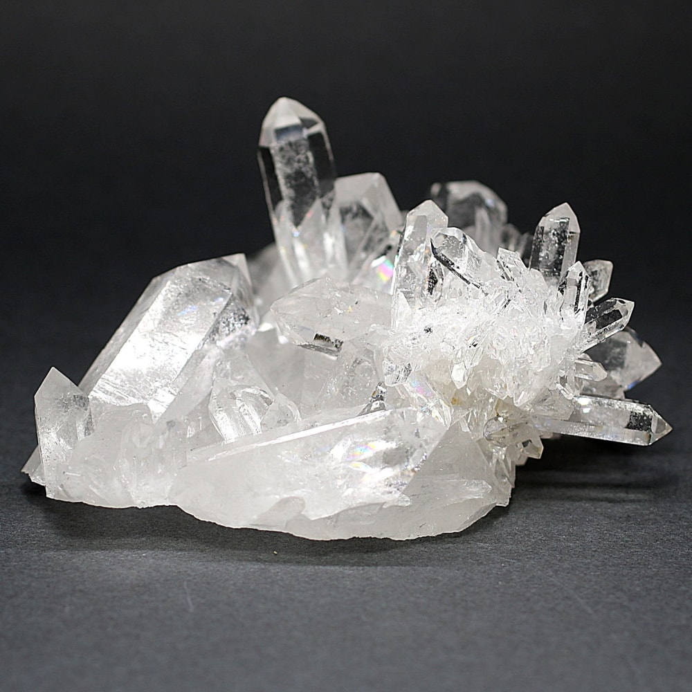 [高品質] ブラジル/ゼッカデソーザ産水晶クラスター（ゼッカデソウザ・232g）