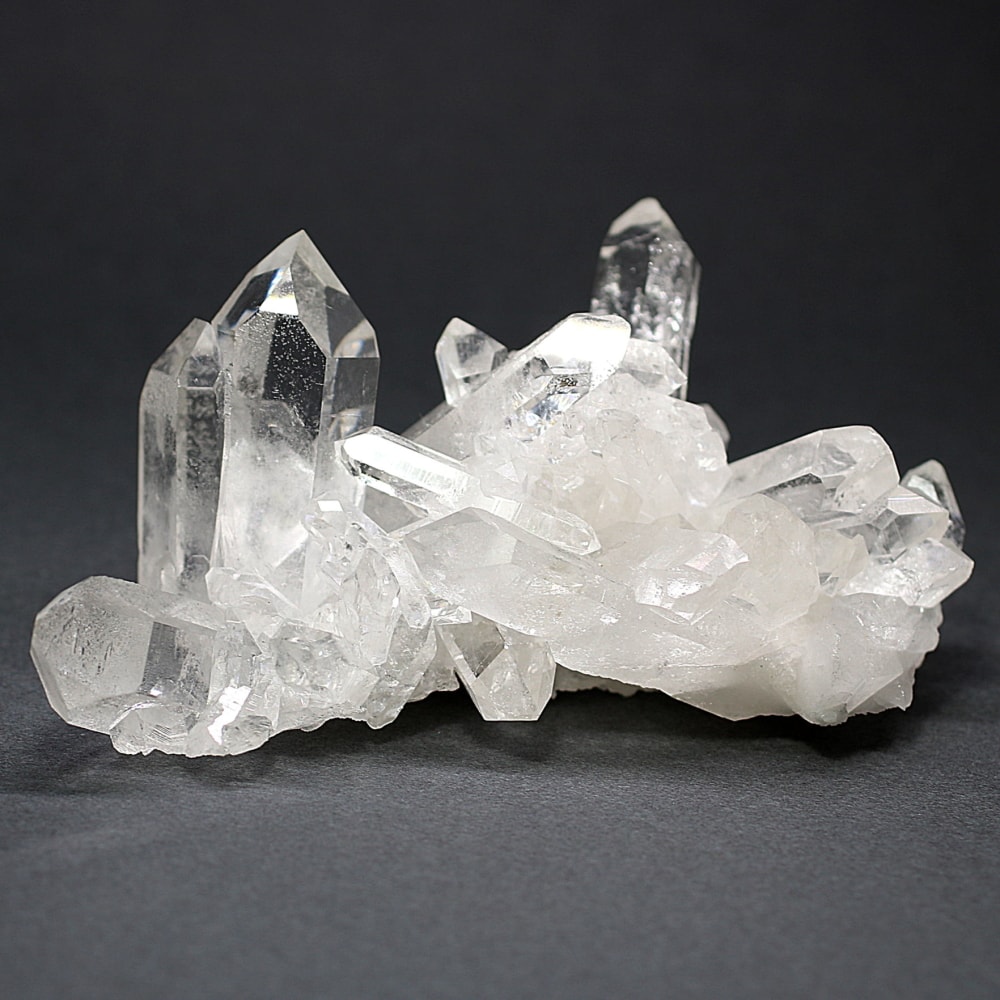 [高品質] ブラジル/ゼッカデソーザ産水晶クラスター（ゼッカデソウザ・259g）