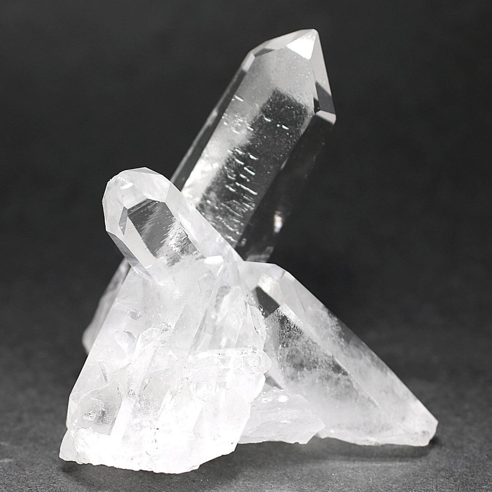 [高品質] ブラジル/ゼッカデソーザ産水晶クラスター（ゼッカデソウザ・127g）