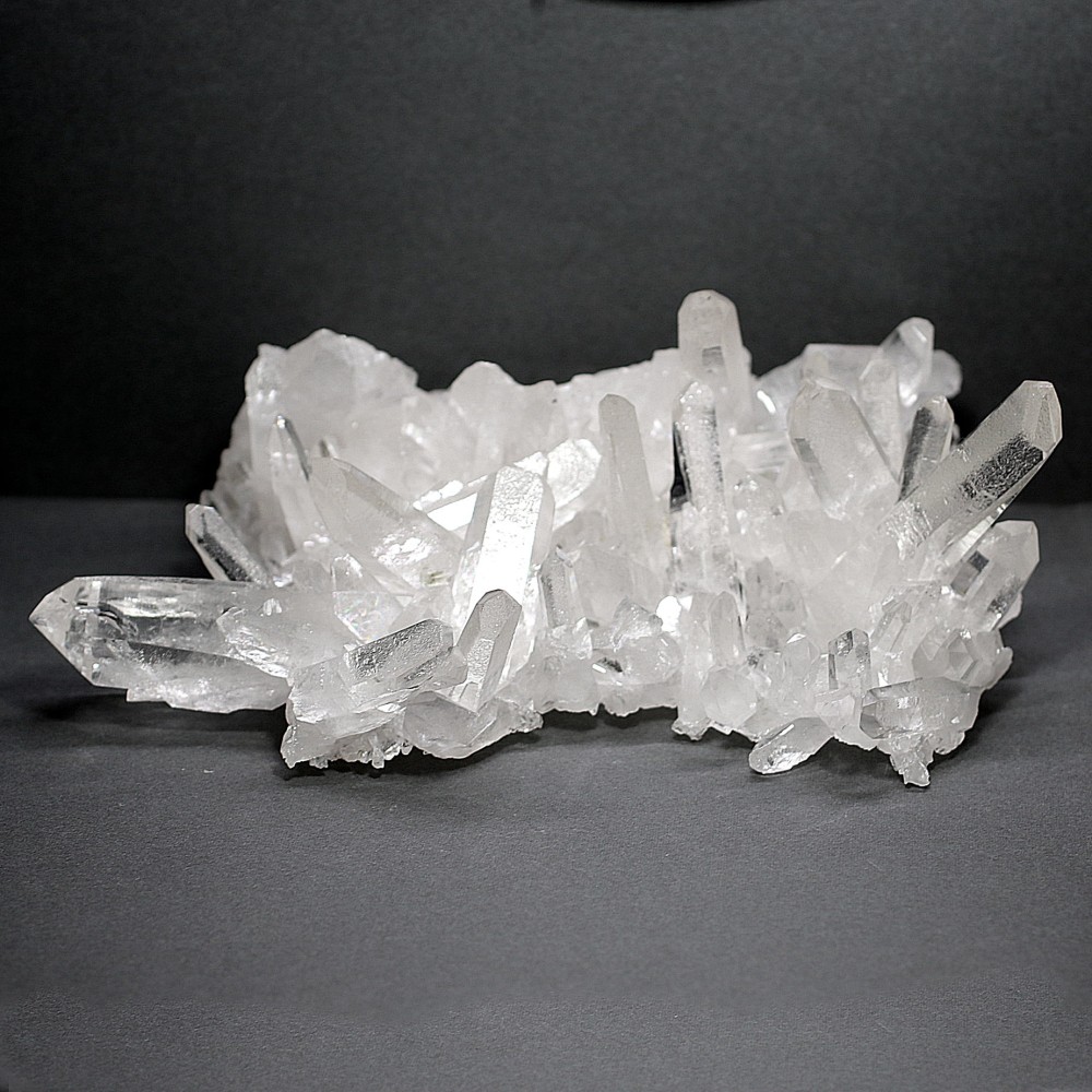 [高品質] ブラジル/ゼッカデソーザ産水晶クラスター/原石（ゼッカデソウザ・941g）